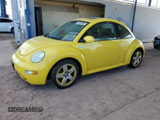 2002 Volkswagen New Beetle Coupe GLS with VIN 3VWCD21C62M452604, listed as a Copart auction lot 44464965 with 143,752 mi miles and Clean Title. Bid and sale history available at carsss.com. Image 1.