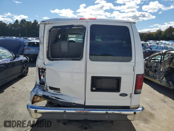 2008 Ford Econoline Passenger XL with VIN 1FBSS31L78DA90009, listed as a Copart auction lot 75254994 with 178,675 mi miles and Salvage Title. Bid and sale history available at DreamBid. Image 6.
