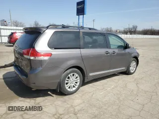 2013 Toyota Sienna XLE AAS with VIN 5TDYK3DC6DS402319, listed as a Copart auction lot 49848965 with 157,201 mi miles and Salvage Title. Bid and sale history available at carsss.com. Image 3.