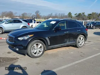 2016 Infiniti QX70 with VIN JN8CS1MW8GM750488, listed as a IAAI auction lot 41888277 with 146,484 mi miles and . Bid and sale history available at DreamBid. Image 18.