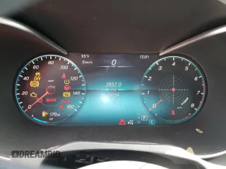 2020 Mercedes-Benz C 300 with VIN 55SWF8DB2LU324185, listed as a Copart auction lot 62493305 with 33,259 mi miles and Clean title. Bid and sale history available at DreamBid. Image 9.
