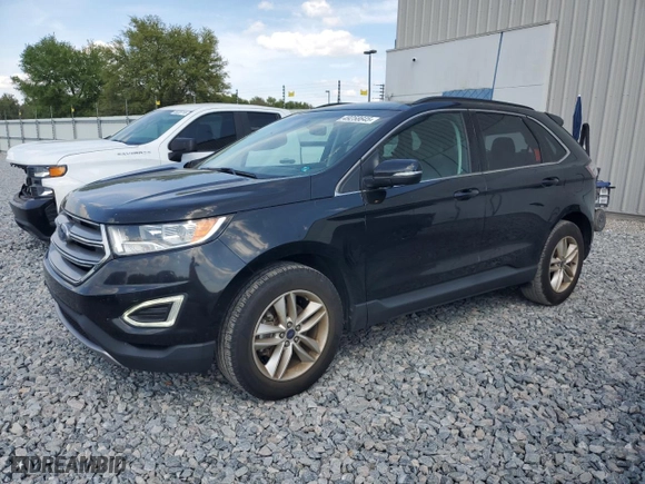 2015 Ford Edge SEL with VIN 2FMTK3J90FBC16200, listed as a Copart auction lot 49258645 with 53,296 mi miles and Salvage Title. Bid and sale history available at carsss.com. Image 1.