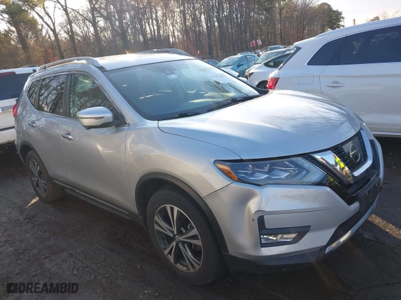 2017 Nissan Rogue SL with VIN 5N1AT2MV1HC873159, listed as a IAAI auction lot 41487090 with 50,653 mi miles. Bid and sale history available at carsss.com. Image 13.
