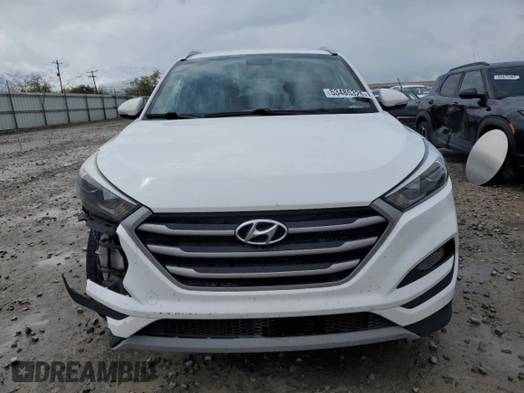 2017 Hyundai Tucson Value with VIN KM8J3CA24HU295715, listed as a Copart auction lot 53485325 with 100,351 mi miles and Clean Title. Bid and sale history available at carsss.com. Image 5.