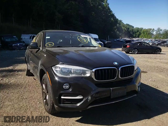2016 BMW X6 xDrive35i with VIN 5UXKU2C53G0N81759, listed as a Copart auction lot 55359052 with 81,674 mi miles. Bid and sale history available at carsss.com. Image 11.