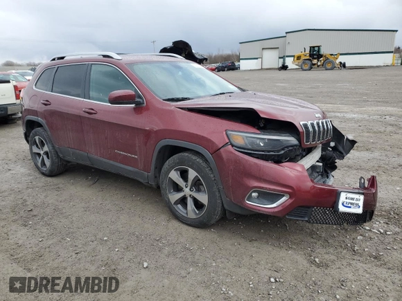2019 Jeep Cherokee Limited с VIN 1C4PJMDN3KD167277, выставлен на аукционе Copart как лот 50205235 с пробегом 57 257 миль миль и На запчасти • Non repairable. История ставок и продаж доступна на DreamBid. Изображение 4.