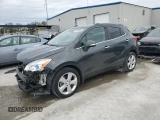 2016 Buick Encore Leather with VIN KL4CJCSB3GB733582, listed as a Copart auction lot 47000905 with 89,657 mi miles and Salvage Title. Bid and sale history available at DreamBid. Image 1.