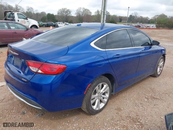 2015 Chrysler 200 Limited with VIN 1C3CCCABXFN679278, listed as a IAAI auction lot 41858996 with 241,149 mi miles. Bid and sale history available at carsss.com. Image 4.