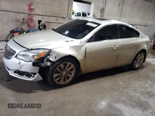 2014 Buick Regal with VIN 2G4GK5EX8E9214657, listed as a Copart auction lot 54004055 with 102,212 mi miles and Clean Title. Bid and sale history available at DreamBid. Image 1.
