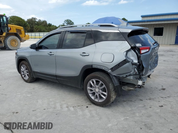 2024 GMC Terrain SLT с VIN 3GKALPEG5RL107141, выставлен на аукционе Copart как лот 58925655 с пробегом 14 625 миль миль и Списание • Salvage title. История ставок и продаж доступна на DreamBid. Изображение 2.