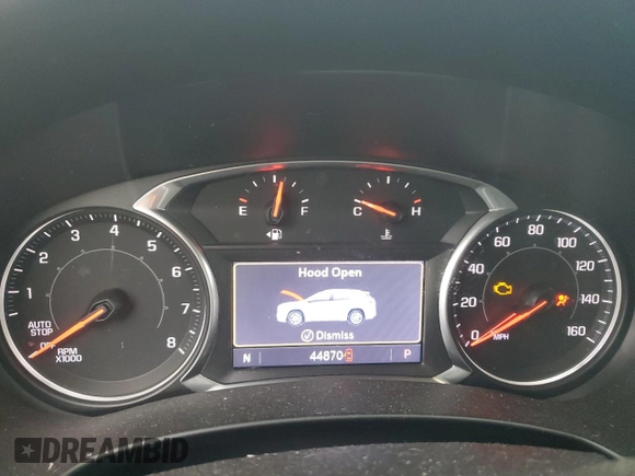 2019 GMC Terrain Denali with VIN 3GKALXEX3KL105541, listed as a Copart auction lot 59677945 with 44,870 mi miles and Salvage title. Bid and sale history available at DreamBid. Image 9.