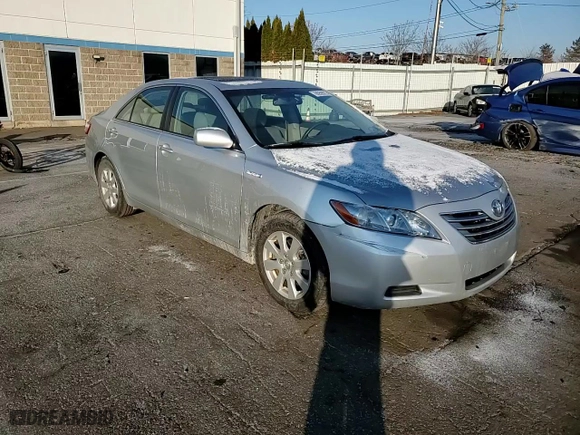 2007 Toyota Camry Hybrid with VIN JTNBB46K873014090, listed as a Copart auction lot 88959075 with 91,417 mi miles and Salvage Title. Bid and sale history available at carsss.com. Image 11.
