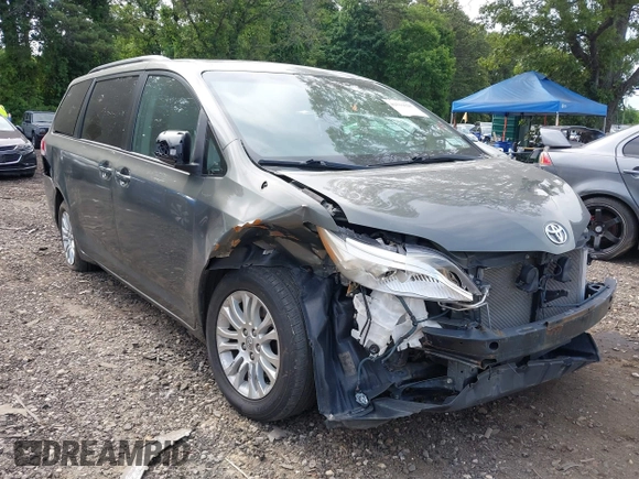 2012 Toyota Sienna XLE AAS with VIN 5TDYK3DC5CS181116, listed as a IAAI auction lot 42511625 with 120,721 mi miles and . Bid and sale history available at DreamBid. Image 1.