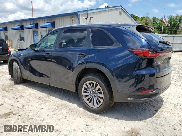 2025 Mazda CX-90 Select with VIN JM3KKAHDXS1210948, listed as a Copart auction lot 56128695 with 7,193 mi miles and Salvage title. Bid and sale history available at DreamBid. Image 2.