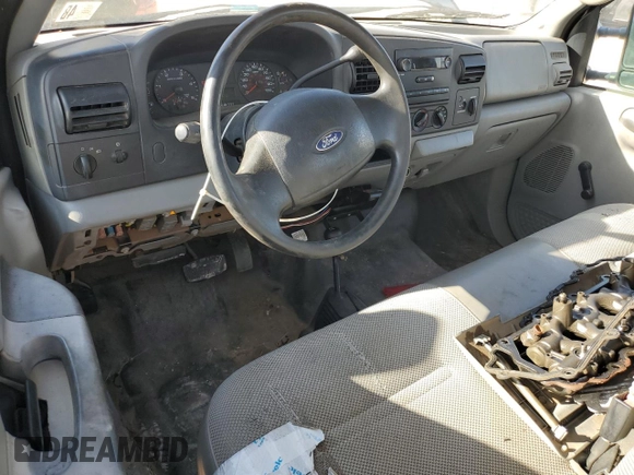 2006 Ford F-350 XL with VIN 1FTWX31PX6EC36976, listed as a Copart auction lot 88891835 with 100,628 mi miles and Salvage title. Bid and sale history available at DreamBid. Image 8.
