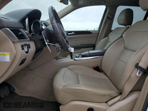 2013 Mercedes-Benz M 350 with VIN 4JGDA5JB5DA210357, listed as a Copart auction lot 45774645 with 186,550 mi miles and Salvage Title. Bid and sale history available at DreamBid. Image 7.