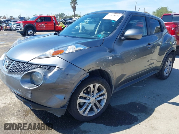 2011 Nissan Juke SL with VIN JN8AF5MR2BT015663, listed as a IAAI auction lot 41878579 with 120,611 mi miles. Bid and sale history available at carsss.com. Image 2.