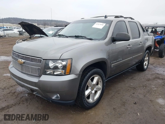 2007 Chevrolet Avalanche 1LT with VIN 3GNEC12057G202104, listed as a IAAI auction lot 41527646 with 236,496 mi miles and . Bid and sale history available at DreamBid. Image 2.