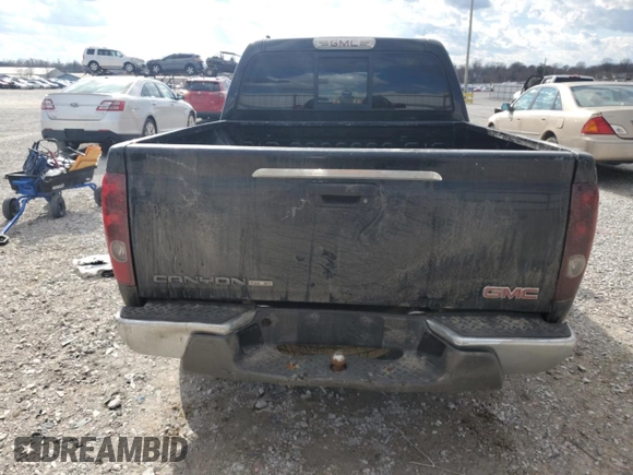 2007 GMC Canyon SLE2 with VIN 1GTDT13E178144996, listed as a Copart auction lot 46897145 with 212,329 mi miles and Salvage Title. Bid and sale history available at carsss.com. Image 6.