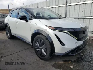2023 Nissan ARIYA Evolve+ z VIN JN1DF0BB6PM709617, wystawiony jako Copart lot #43795565 z przebiegiem 13 012 mil mil oraz Nie do naprawy • Non repairable. Historia ofert i sprzedaży dostępna na DreamBid. Obrazek 4.