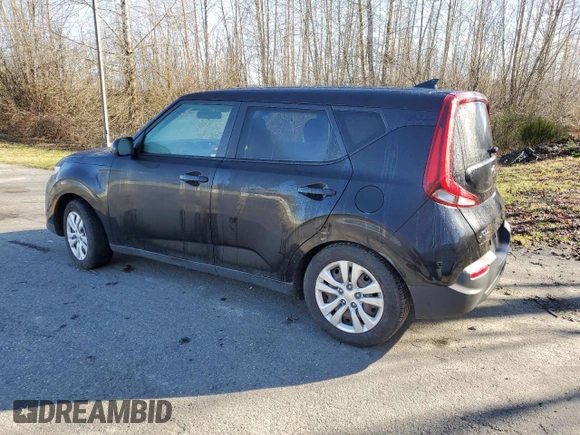 2020 Kia Soul LX with VIN KNDJ23AU9L7064440, listed as a Copart auction lot 48217275 with 152,421 mi miles and Salvage Title. Bid and sale history available at carsss.com. Image 2.
