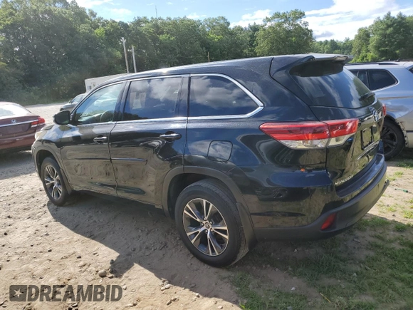 2018 Toyota Highlander LE with VIN 5TDBZRFH1JS906155, listed as a Copart auction lot 65517405 with 118,413 mi miles and Clean title. Bid and sale history available at DreamBid. Image 2.