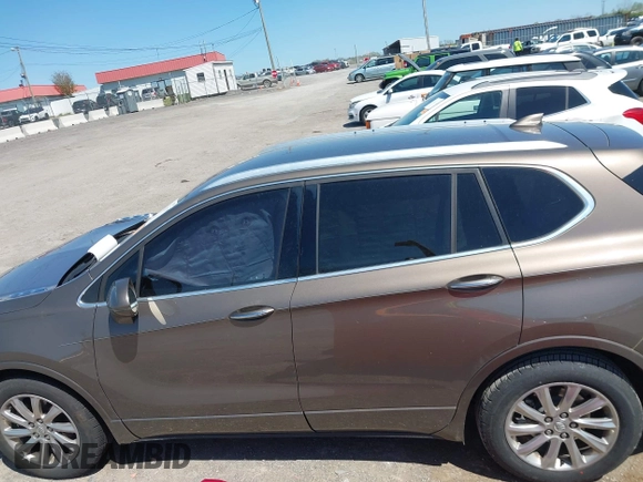 2019 Buick Envision Essence with VIN LRBFXCSA3KD043383, listed as a IAAI auction lot 42031599 with 96,754 mi miles and . Bid and sale history available at carsss.com. Image 14.