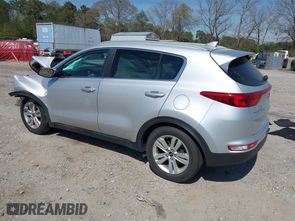 2018 Kia Sportage LX with VIN KNDPM3AC6J7422408, listed as a IAAI auction lot 41918342 with 104,385 mi miles and . Bid and sale history available at carsss.com. Image 3.