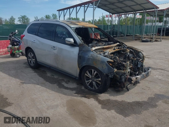 2018 Nissan Pathfinder SV with VIN 5N1DR2MM0JC662298, listed as a IAAI auction lot 42093409 with Not provided miles and . Bid and sale history available at DreamBid. Image 1.