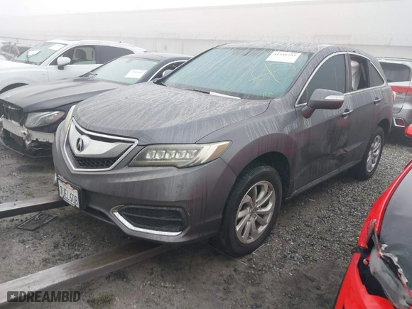 2017 Acura RDX w/Technology Pkg with VIN 5J8TB3H56HL000394, listed as a IAAI auction lot 41548793 with 60,569 mi miles. Bid and sale history available at carsss.com. Image 2.