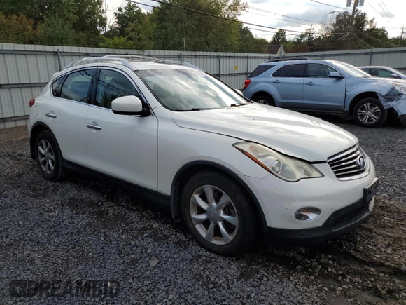 2008 Infiniti EX Journey with VIN JNKAJ09F18M358798, listed as a Copart auction lot 73673904 with 163,075 mi miles and Salvage Title. Bid and sale history available at DreamBid. Image 4.