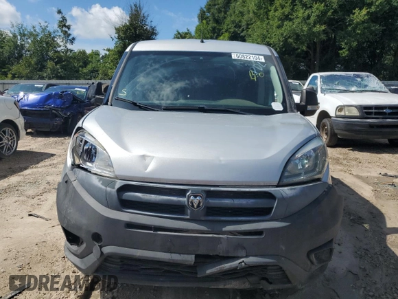 2015 Ram ProMaster City Cargo Tradesman with VIN ZFBERFAT3F6A78016, listed as a Copart auction lot 60822104 with Not Provided miles and Non Repairable. Bid and sale history available at carsss.com. Image 5.