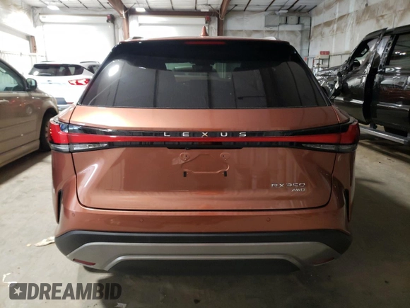 2023 Lexus RX with VIN 2T2BAMCA0PC003753, listed as a Copart auction lot 73341183 with 3,855 mi miles and Salvage Title. Bid and sale history available at carsss.com. Image 6.