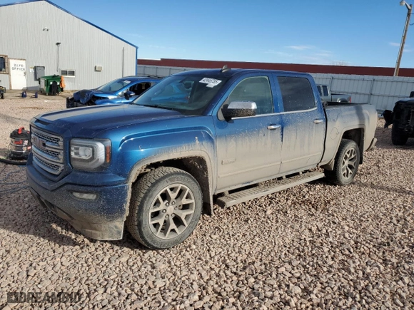 2016 GMC Sierra 1500 SLT with VIN 3GTU2NEC0GG116249, listed as a Copart auction lot 42445735 with 202,661 mi miles and Salvage Title. Bid and sale history available at carsss.com. Image 1.