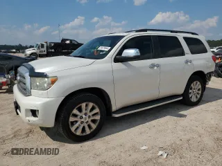 2010 Toyota Sequoia Platinum with VIN 5TDYY5G19AS025923, listed as a Copart auction lot 58679664 with 240,409 mi miles and Salvage Title. Bid and sale history available at carsss.com. Image 1.