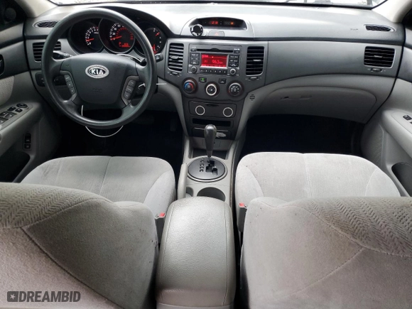2010 Kia Optima LX with VIN KNAGG4A86A5424614, listed as a Copart auction lot 51083615 with 105,993 mi miles and Salvage Title. Bid and sale history available at carsss.com. Image 8.