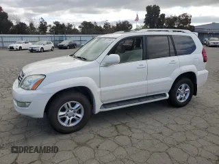 2007 Lexus GX 470 with VIN JTJBT20X170139991, listed as a Copart auction lot 50655535 with 203,663 mi miles and Clean Title. Bid and sale history available at carsss.com. Image 1.
