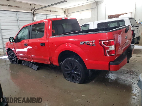 2020 Ford F-150 XL with VIN 1FTEW1E50LKF31657, listed as a Copart auction lot 83083394 with 56,669 mi miles and Salvage title. Bid and sale history available at DreamBid. Image 2.