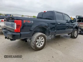 2017 Ford Super Duty F-250 SRW Lariat with VIN 1FT7W2BTXHED40884, listed as a Copart auction lot 51273165 with 159,899 mi miles and Salvage Title. Bid and sale history available at carsss.com. Image 3.