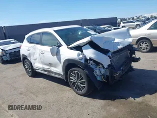 2021 Hyundai Tucson Limited z VIN KM8J3CAL5MU342589, wystawiony jako IAAI lot #42021098 z przebiegiem 58 551 mil mil oraz . Historia ofert i sprzedaży dostępna na DreamBid. Obrazek 1.