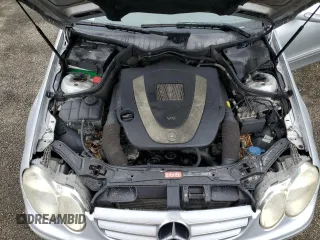 2007 Mercedes-Benz CLK 350 with VIN WDBTK56G87F220761, listed as a Copart auction lot 74673524 with 145,402 mi miles and Salvage Title. Bid and sale history available at DreamBid. Image 11.
