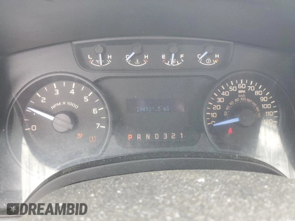 2011 Ford F-150 XL with VIN 1FTMF1CM2BKD25826, listed as a Copart auction lot 47532935 with 244,921 mi miles and Clean Title. Bid and sale history available at DreamBid. Image 9.