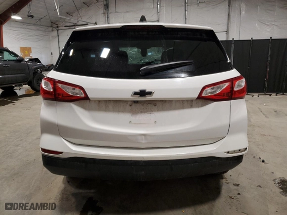 2020 Chevrolet Equinox LS with VIN 3GNAXSEV0LS712254, listed as a Copart auction lot 44042695 with 0 mi miles and Salvage Title. Bid and sale history available at carsss.com. Image 6.