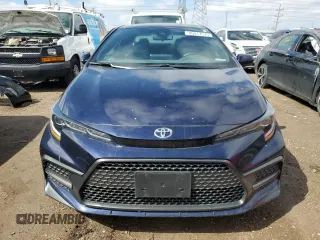 2022 Toyota Corolla SE with VIN 5YFS4MCE3NP116527, listed as a Copart auction lot 49417575 with 35,907 mi miles and Salvage Title. Bid and sale history available at carsss.com. Image 5.