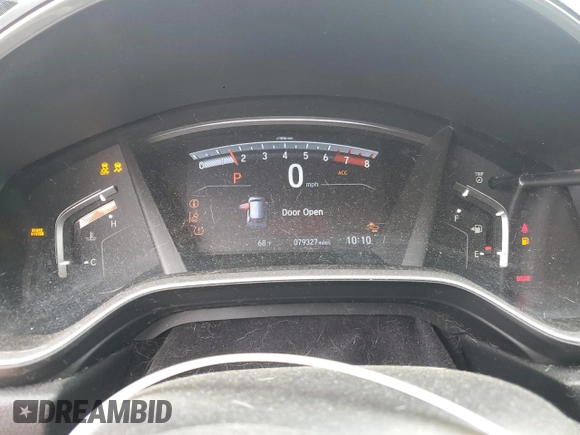 2020 Honda CR-V EX-L with VIN 2HKRW2H87LH633954, listed as a Copart auction lot 62471655 with 79,327 mi miles and Salvage title. Bid and sale history available at DreamBid. Image 9.