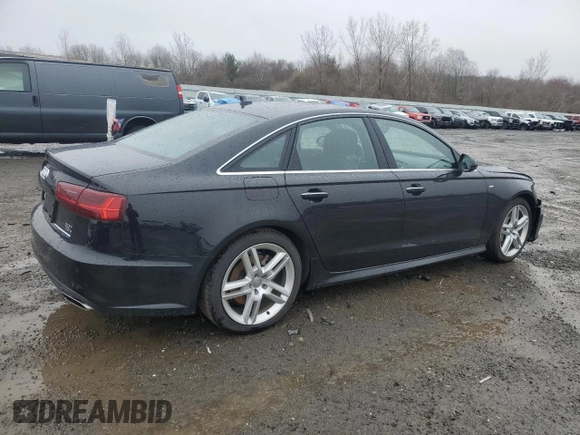 2017 Audi A6 Premium with VIN WAUF8AFC1HN070385, listed as a Copart auction lot 51769695 with 49,684 mi miles and Salvage Title. Bid and sale history available at carsss.com. Image 3.