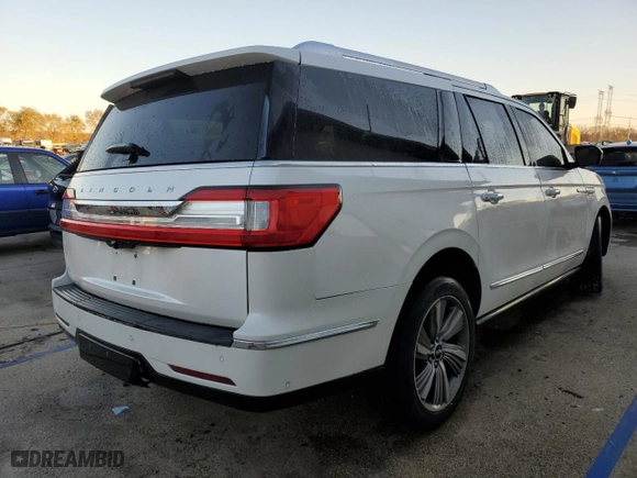 2018 Lincoln Navigator L Reserve with VIN 5LMJJ3LT6JEL02379, listed as a Copart auction lot 77600254 with 76,756 mi miles and Salvage Title. Bid and sale history available at carsss.com. Image 3.