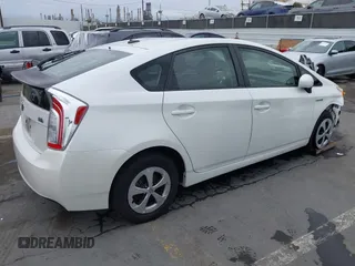 2013 Toyota Prius One with VIN JTDKN3DU0D5701462, listed as a IAAI auction lot 42068641 with 155,919 mi miles. Bid and sale history available at carsss.com. Image 4.