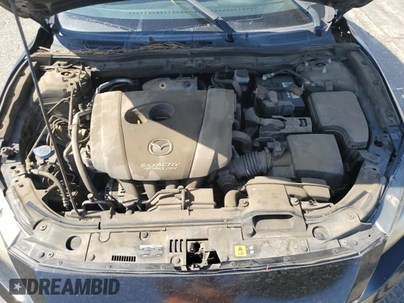 2016 Mazda 3 i Touring with VIN JM1BM1V72G1296409, listed as a Copart auction lot 59008785 with 124,738 mi miles and Salvage title. Bid and sale history available at DreamBid. Image 11.
