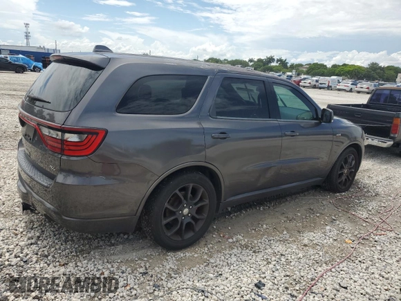 2015 Dodge Durango R/T with VIN 1C4SDHCT1FC891781, listed as a Copart auction lot 62664555 with 107,573 mi miles and Salvage title. Bid and sale history available at DreamBid. Image 3.